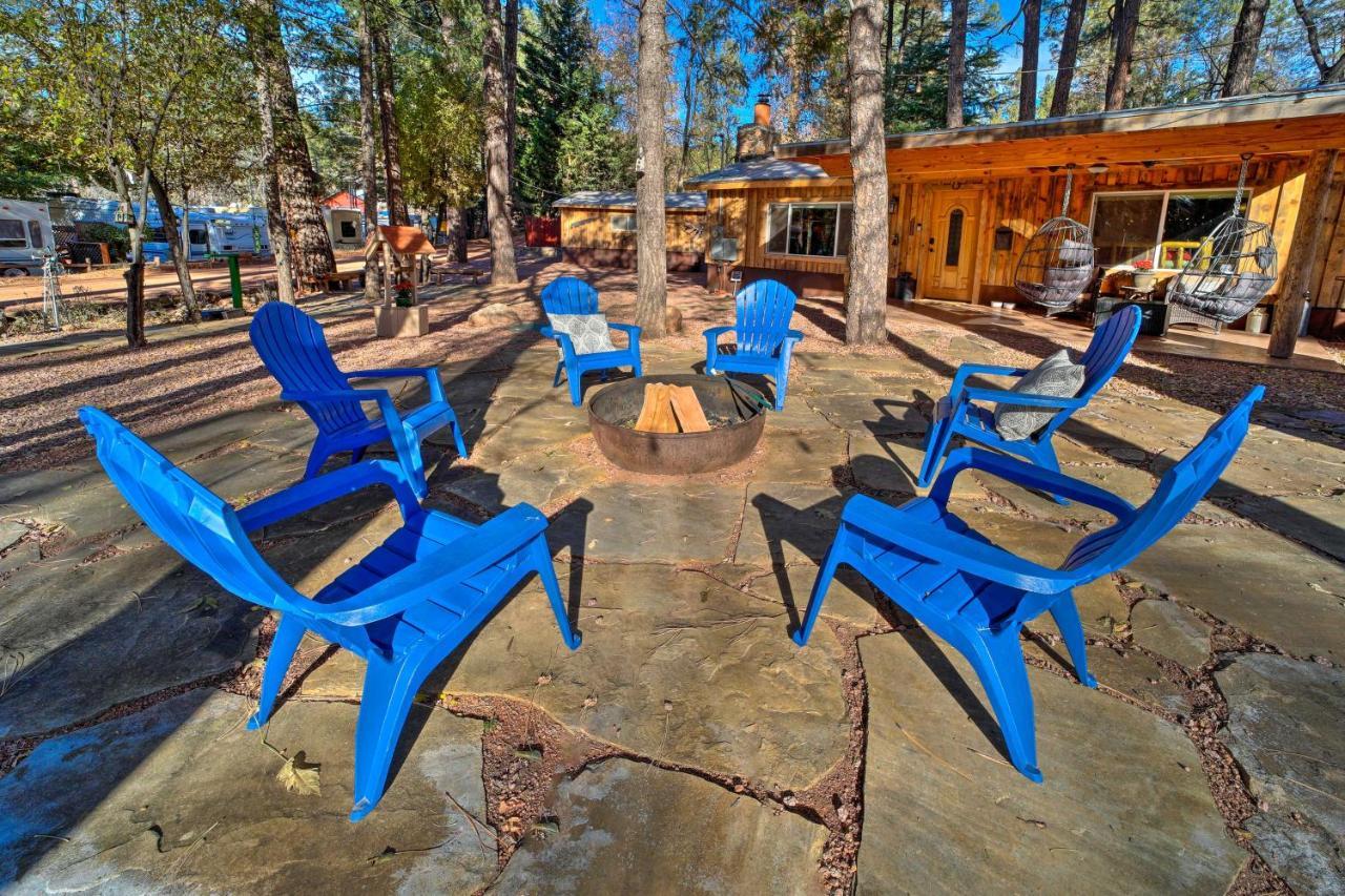 Cozy Cabin Retreat With Patio And Fenced Yard Payson Eksteriør bilde